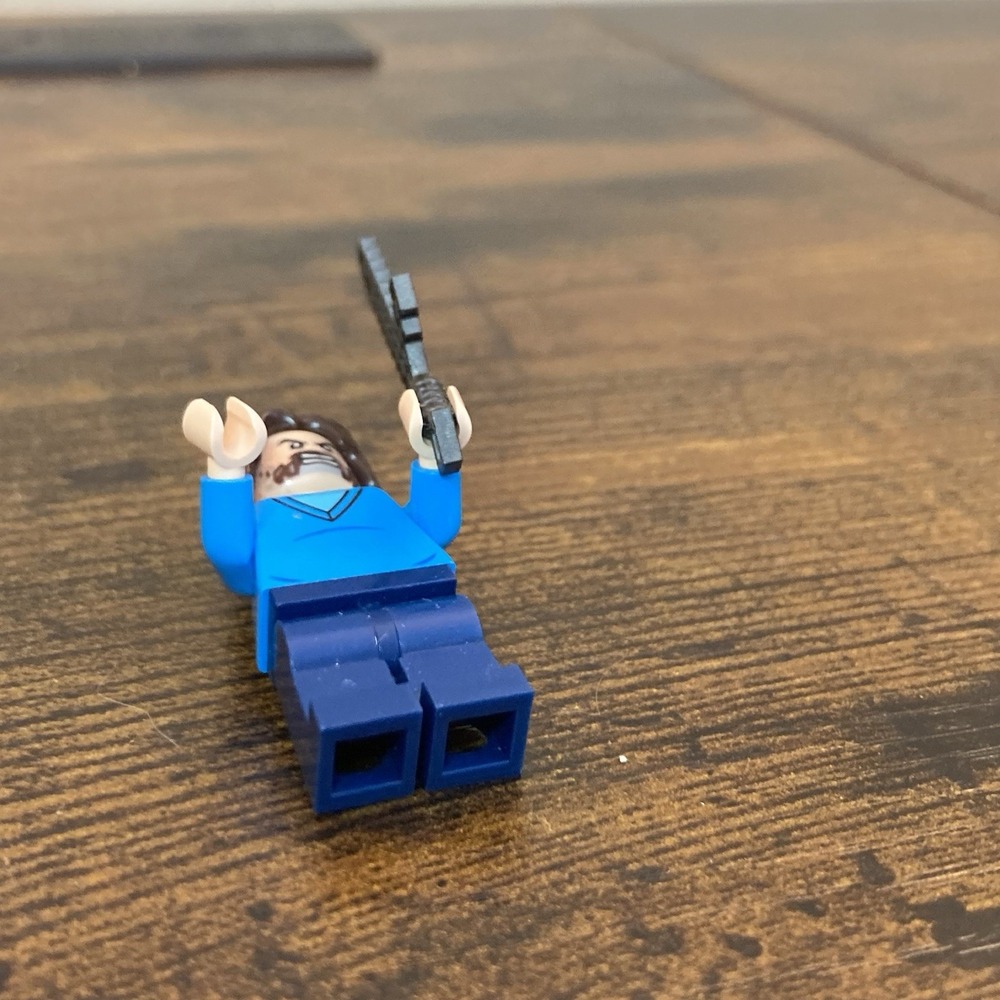 LEGO 21272 / 21273 A Minecraft Movie Steve Minifigure (Jack Black) w/ Sword - Picture 6 of 6